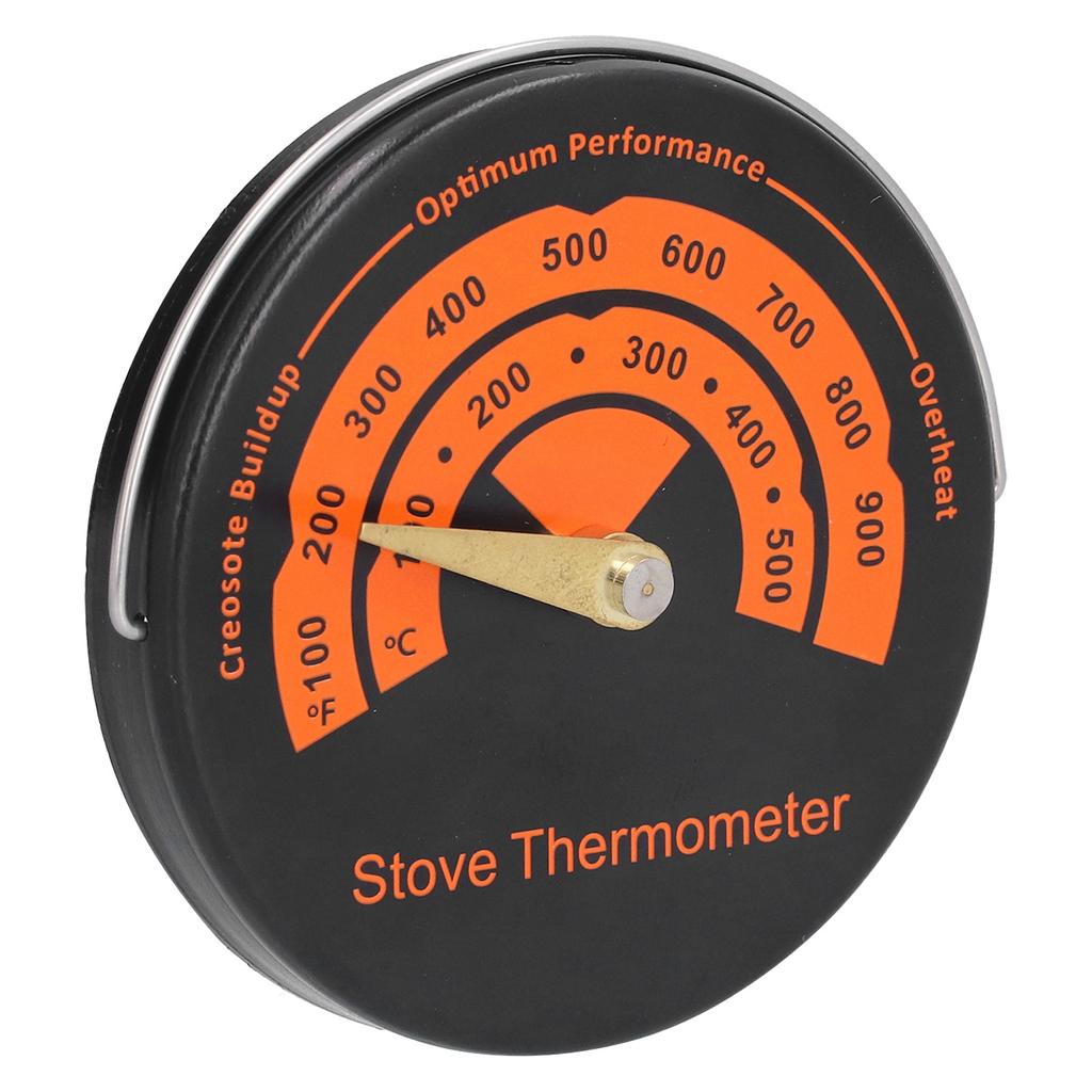 Herdthermometer Magnetisch Holzofen Oberseite Ofentemperaturmesser Kaminzubehör