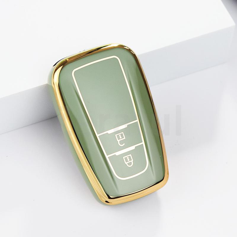 Tpu Car Key Cover Case Auto Shell Fob Holder For Toyota Rav4 Corolla Camry Prius Avalon Hybrid Highlander