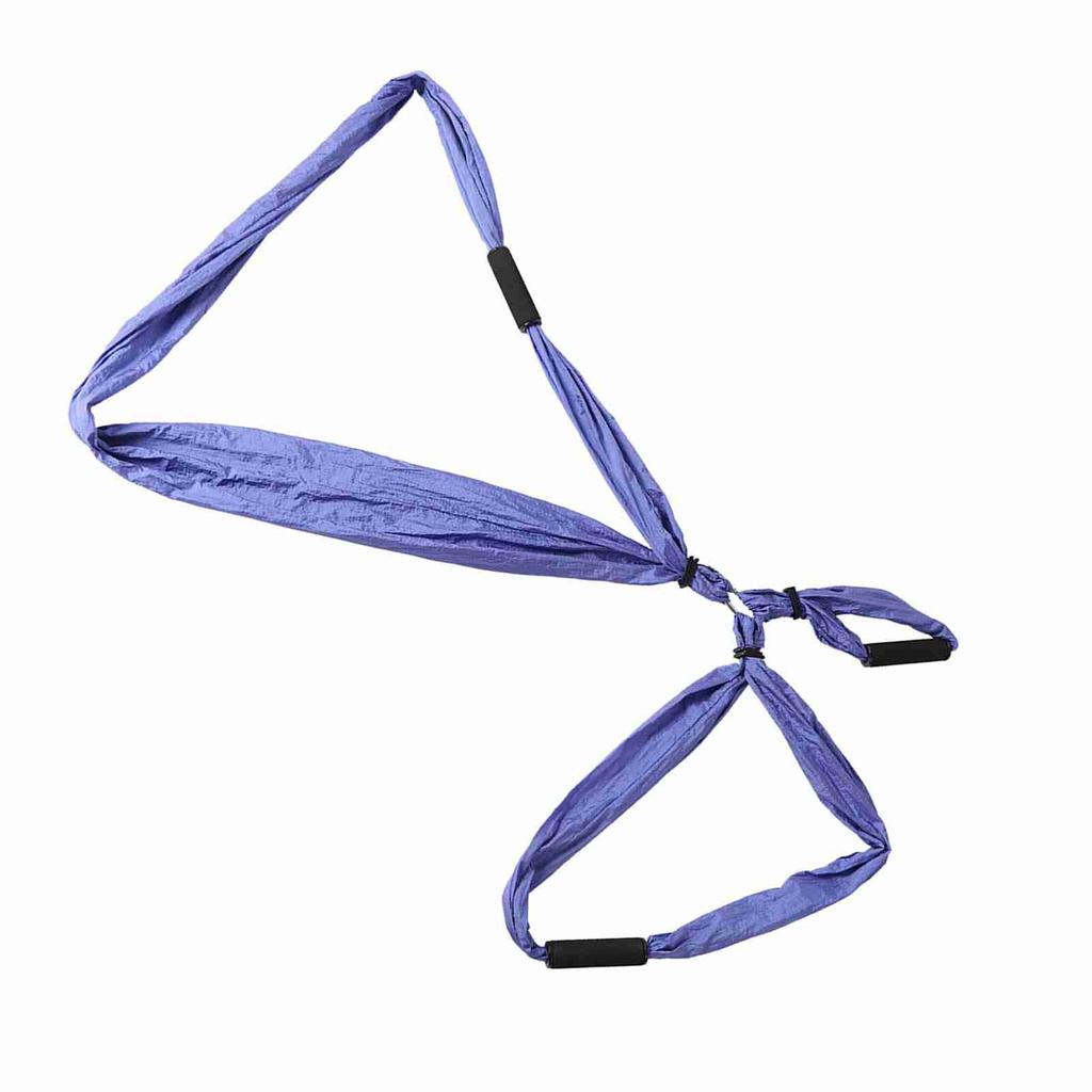 Aerial   Fitness Hanging Grip Inversion Trapeze Swing Sling Hammock(Blue Green)