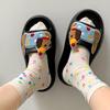 Dachshund lightweight thick-bottomed one-word slippers for women's summer wear, non-slip and cool slippers for stepping on shit