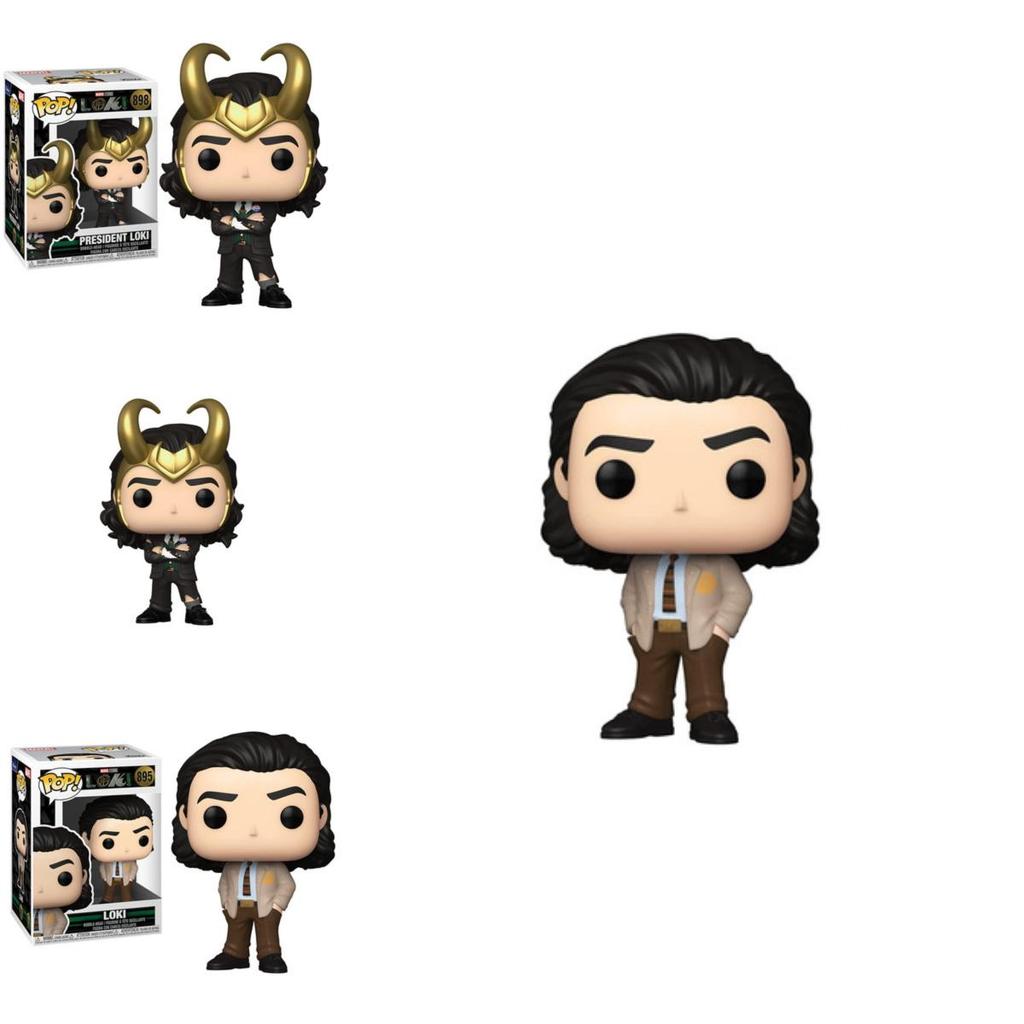 President Loki Funko Pop Action Figure Charming Superhero Pvc Doll For Collectors