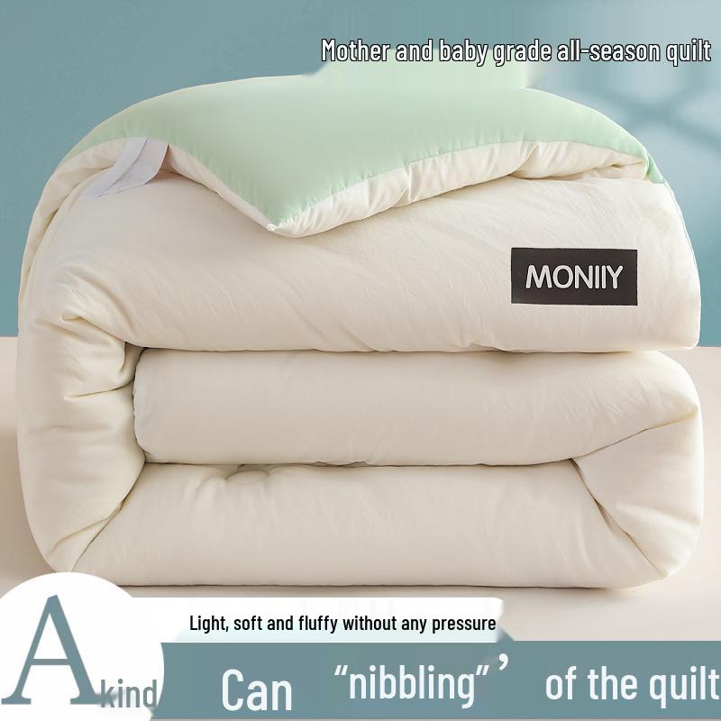 Class A All-Season Soybean Fiber Duvet: Thickened Winter Quilt, Spring/Autumn Comfort, Single-Person Warm Quilt with Gift Packaging