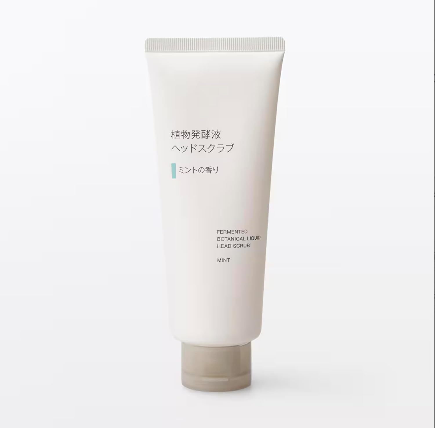 Muji Plant Fermented Liquid Head Scrub Mint Scent 200g Leads Healthy Scalp use before shampooing No synthetic fragrances coloring mineral oil allergy