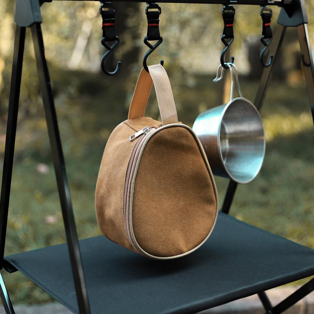 Torba kempingowa do przechowywania misek Duża pojemność Torba płócienna Shera do przechowywania misek Torba stołowa do przechowywania naczyń