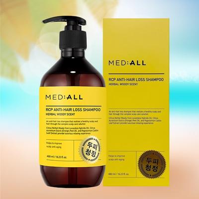 Mediol RCP Anti-Hair Loss Shampoo Woody Scent, 480ml, 1 Unit