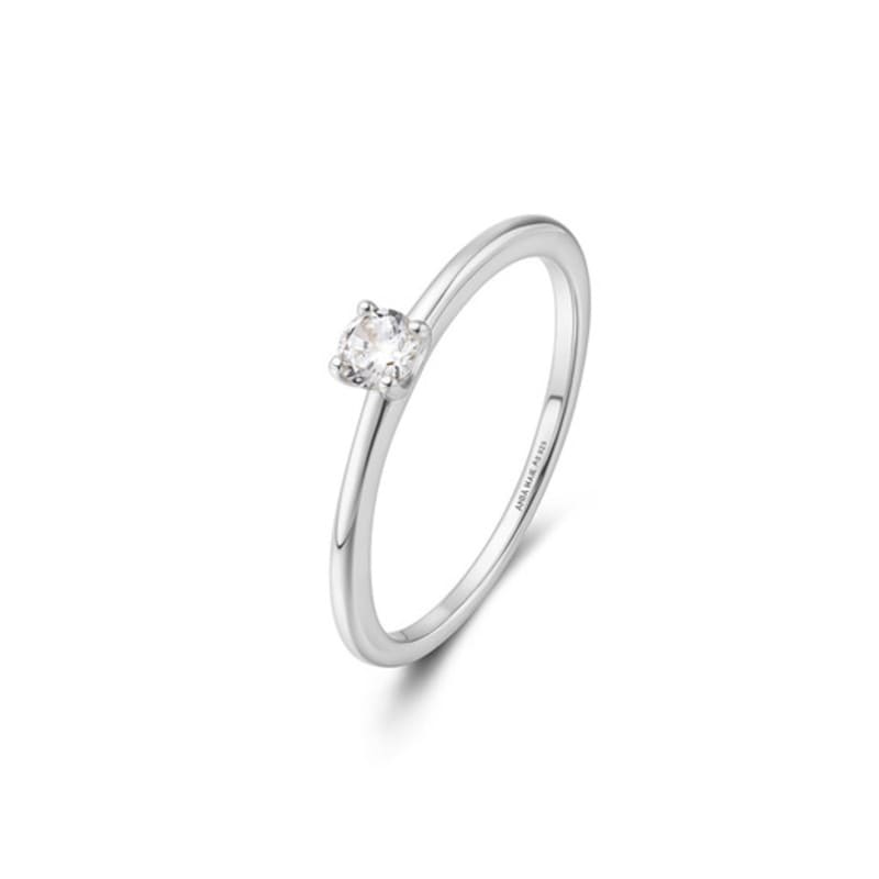 ANIA HAIE Classic Slim Stacking 925 Silver Ring R064-01H