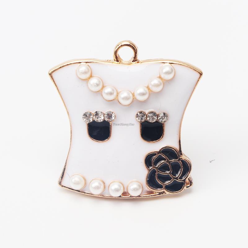 Shoe Charms for Sneakers Shoelaces Clips Buckle Decorations Rhinestones Pearl Gem Casual Flower Fashion Shoes Accessories 1 PCS