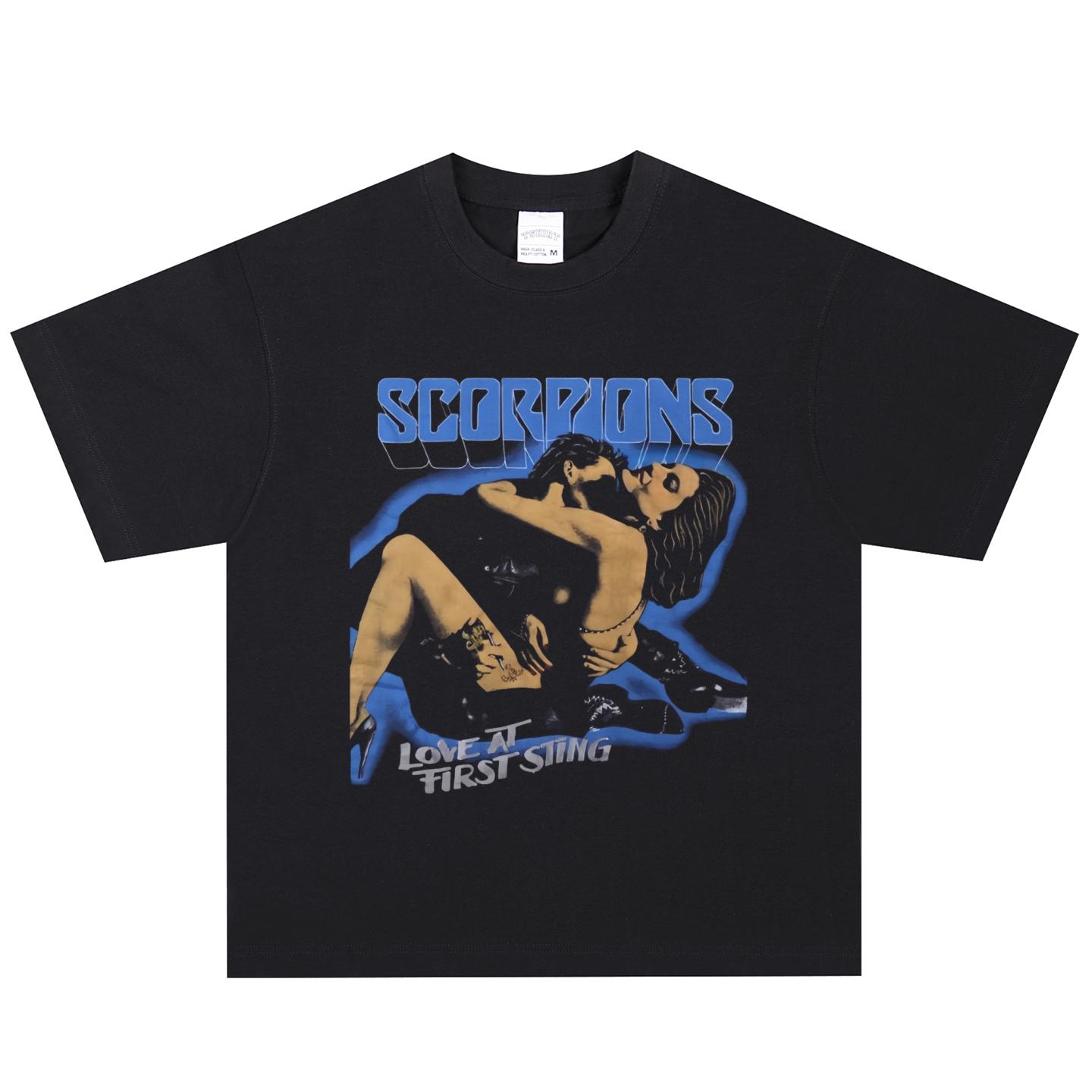 Scorpions T-Shirt, Soft Fabric Casual Daily Wear L