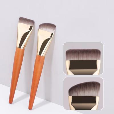 Ultra Thin Foundation Brush Lightweight And Thin Face Contour Brush Flat Contour Brush Blending Foundation Cream Makeup Brushes
