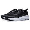 Li Ning Soft Go Comfortable Lightweight Non-Slip Wear-Resistant Breathable Low-Top Casual Shoes Women Sneaker Black White AGLT126-2