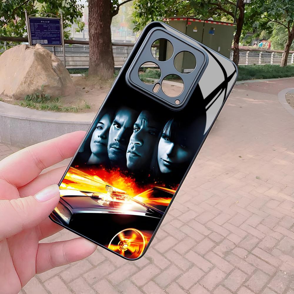 

Чехол для телефона Fast Furious для Xiaomi Redmi Note 14 13 12 14c 13c 13x A5 A3 A2 Pro plus стеклянная крышка Redmi Note 12S