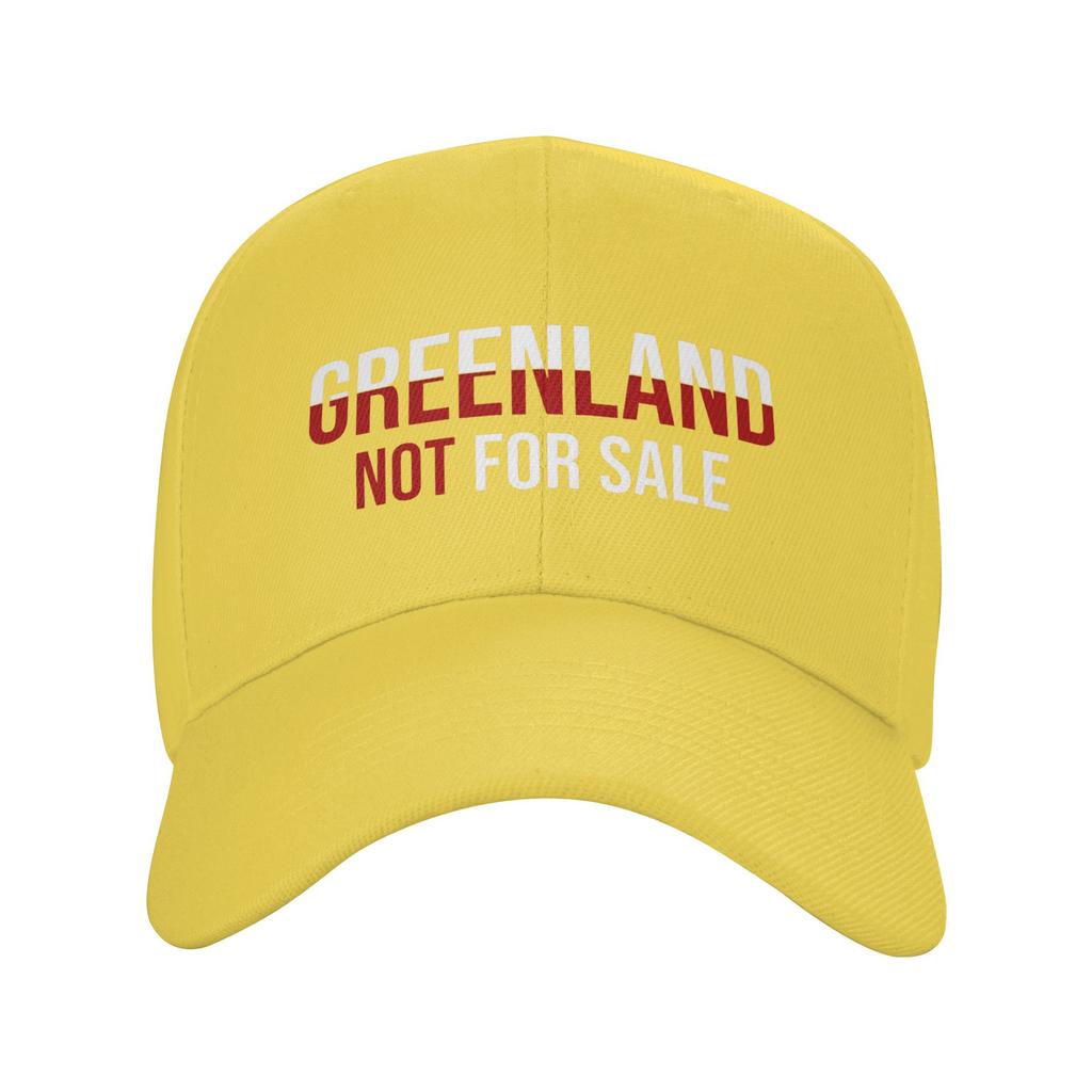 Greenland Is Not For Sale Casual Baseball Cap Summer Trucker Hat Hot Sale Kpop Rock Hip Hop Hats Unisex Fashion Baseball Caps