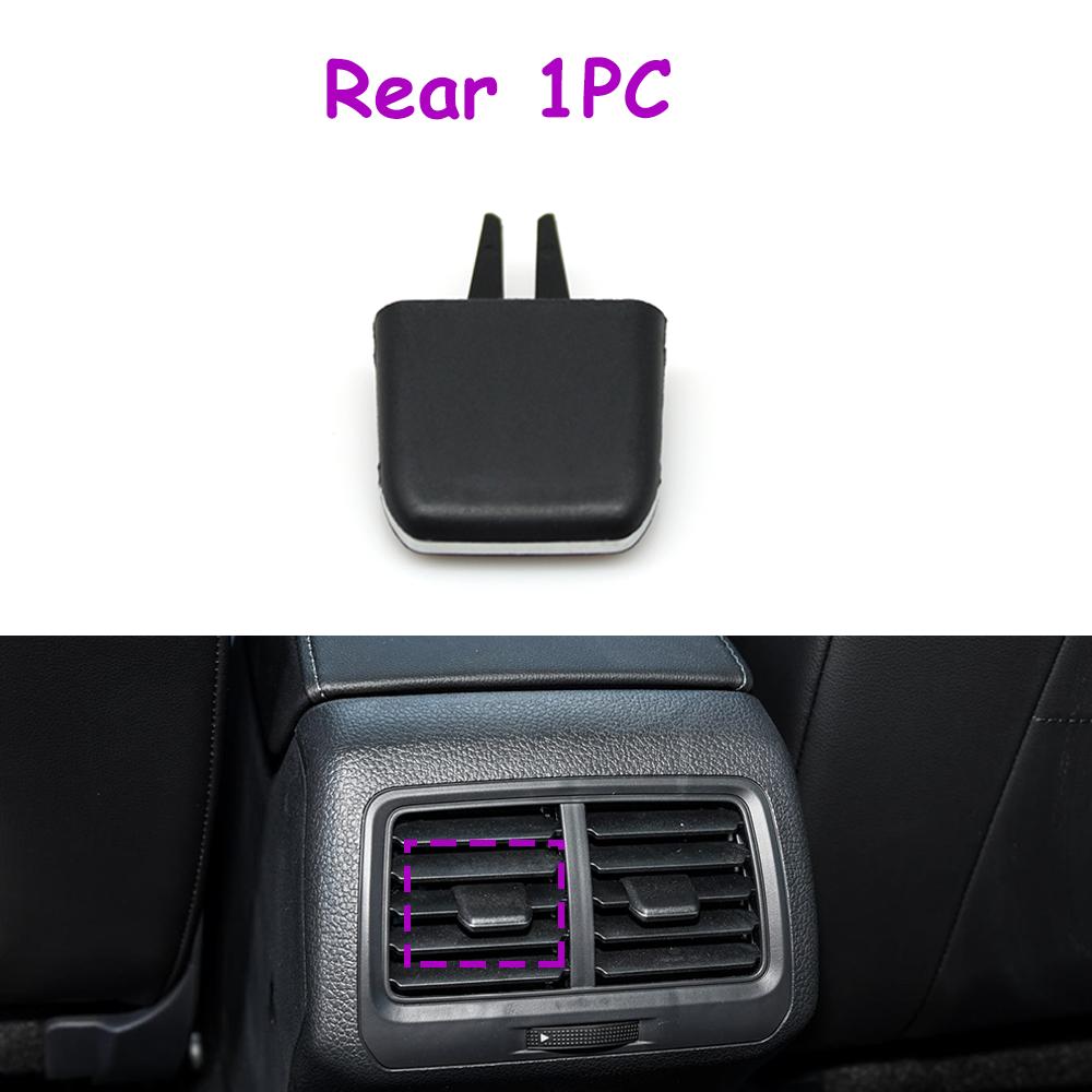 Golf 7 1/2PCS Car Front Dashboard Rear Air Conditioner AC Vent Grille Outlet Tab Clip Pick Slider For VW Volkswagen 2014-