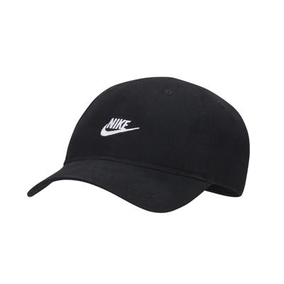 Nike Cotton, Polyester Baseball Caps Kids' Black Casual DH0351-010