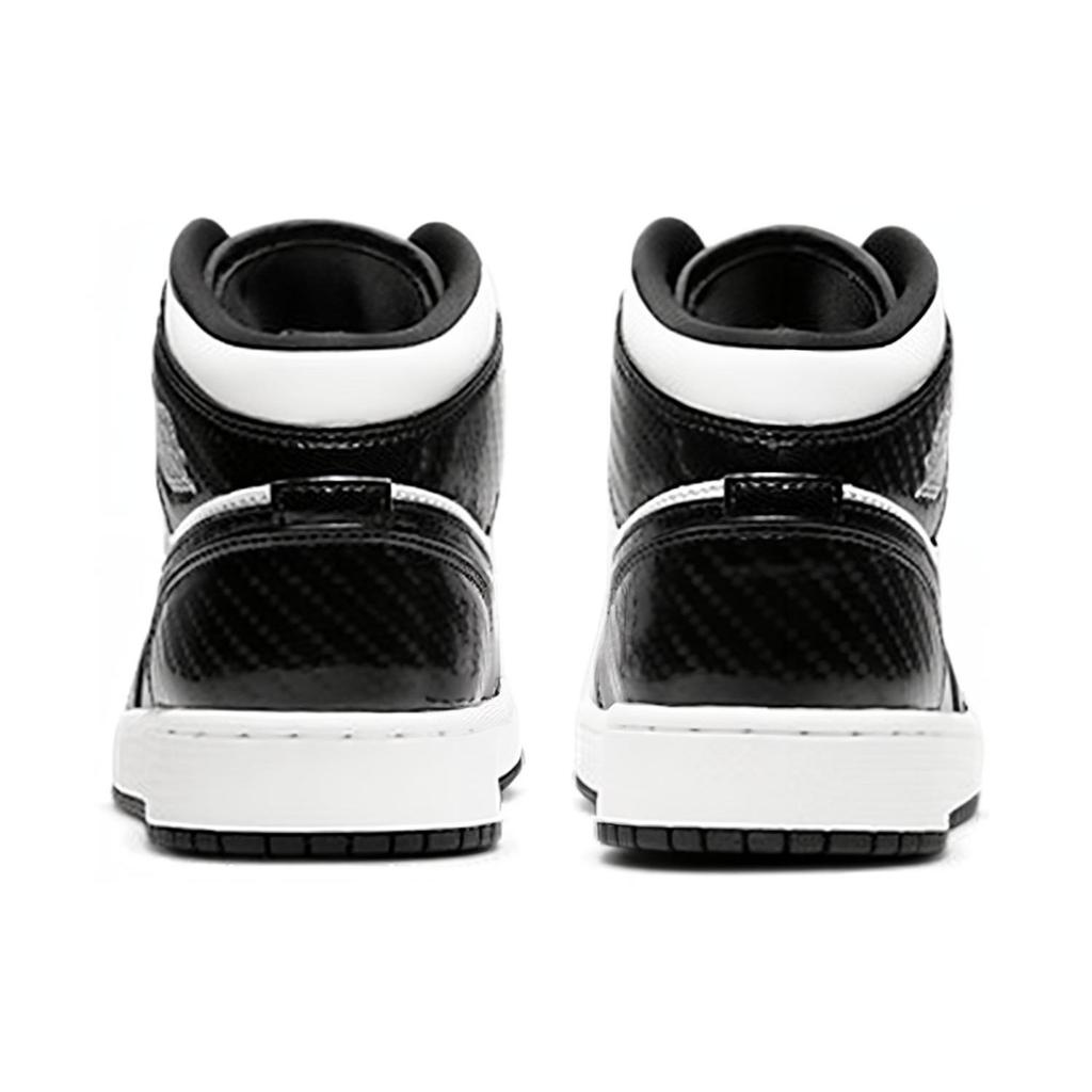 Air Jordan 1 Mid SE GS All Star 2021 Kids Sneakers Black White DD2192-001