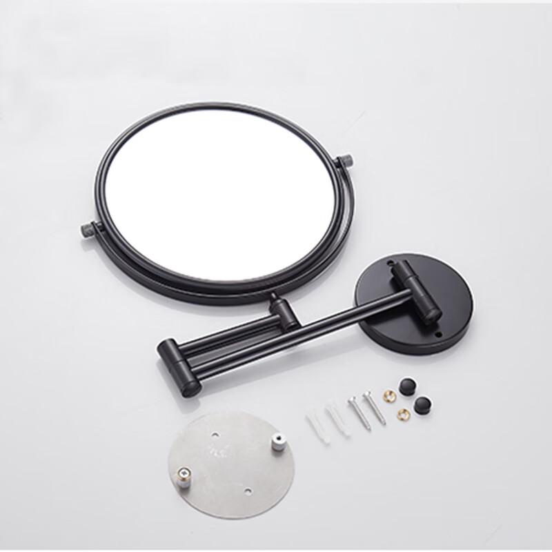 Huejia Foldable Wall-Mounted Bathroom Makeup Mirror