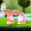 30/50Pc Luminous Mini Christmas Gnomes Fairy Garden Miniatures Home Garden Accessories Fairy Moss Micro Landscape Decoration