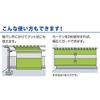 Aimedia Windproof Rainproof Balcony Curtain, 190cm Wide, Perfect for Drying Clothes, Blackout, Sunshade, Underwear, Dustproof, and Rain Protection.