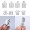 Adaptor de la 1/4 inch la 5/8 inch Adaptor cu șurub filetat pentru telemetru 1/4 filet Adaptor din aluminiu Adaptor trepied
