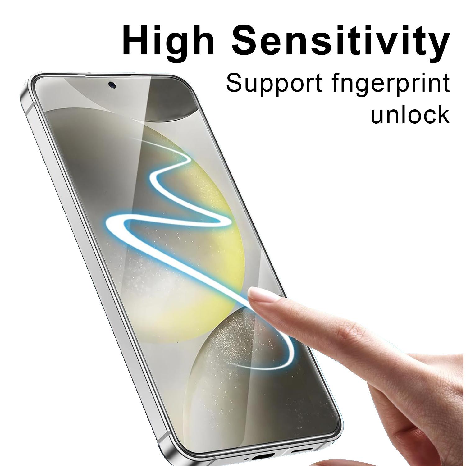 

For Xiaomi 14T/14T Pro High Aluminum-Silicon Glass Screen Protector 2.5D Silk Printing Type A