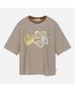 THURSDAY ISLAND Multistripe Artwork T-Shirt_T264Mts246W