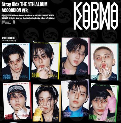 4th Album KARMA Accordion Limited Ver. K-pop CD