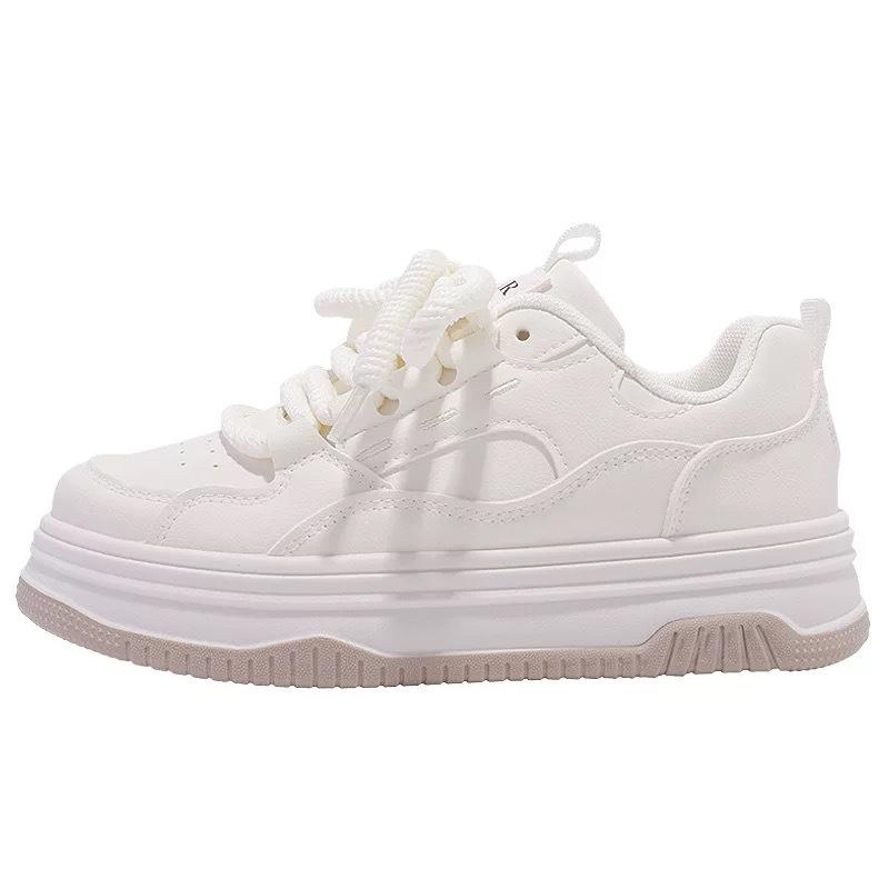 Explosive Change Kt Cat Platform Big Head Bread Little White Shoes Women's 2025 Autumn and Winter New Versatile Student Sports Shoes
