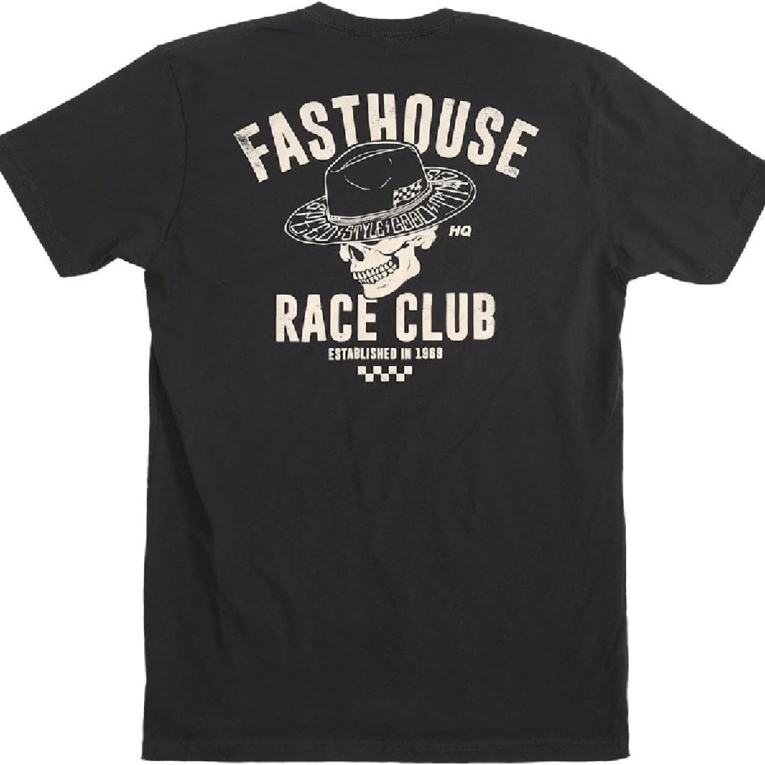 

FASTHOUSE HQ Club Short Sleeve Tee XXXXXL чёрный