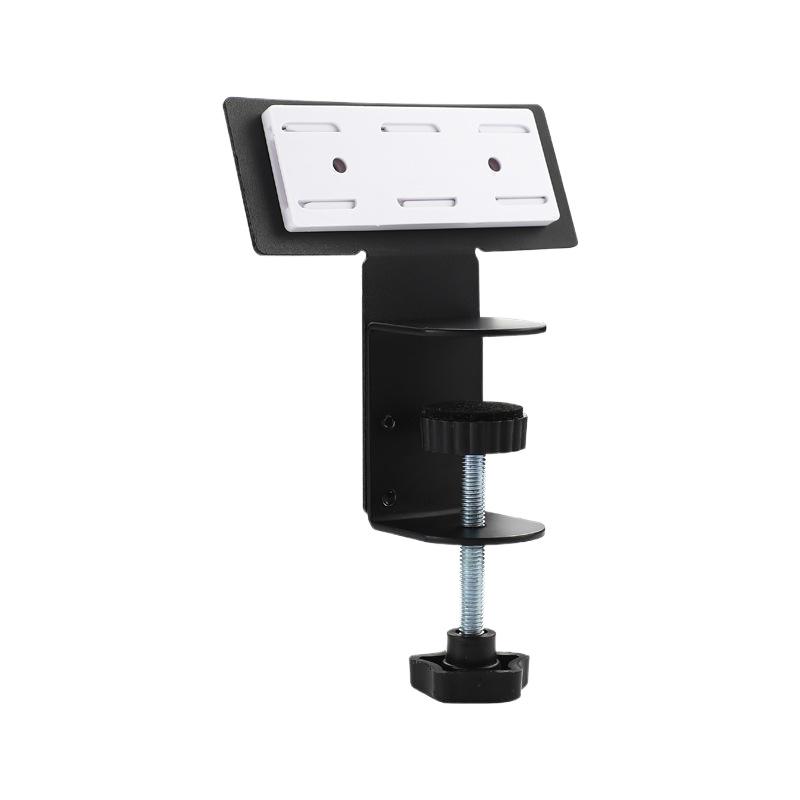 Heavy Duty Tool Free No Drill Desktop Power Strip Clamp Mount Adjustable Holder for Home Office Desk