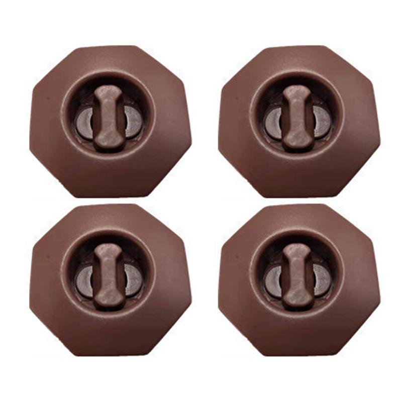 4Pcs Universal Detachable Car Floor Mat Anti-Slip Clip Holders Sleeves Auto Carpet Fixing Clamps Interior Automobile Accessories