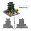 Wange Bricks 7212 Chinese Tengwang Pavilion Building Set Toy for Kids