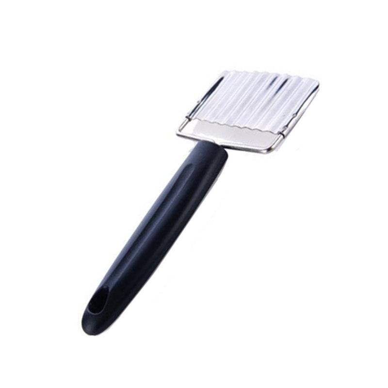 

Картофельный слайсер для чипсов Креативный многофункциональный вертикальный нож из нержавеющей стали для нарезки чипсов Вертикальный нож для кухни Гаджеты чёрный