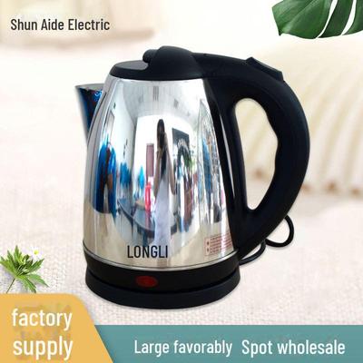 Longli 1.5L Stainless Steel Electric Kettle - Fast Boil, Food Grade, Automatic for Home & Hotel Use.