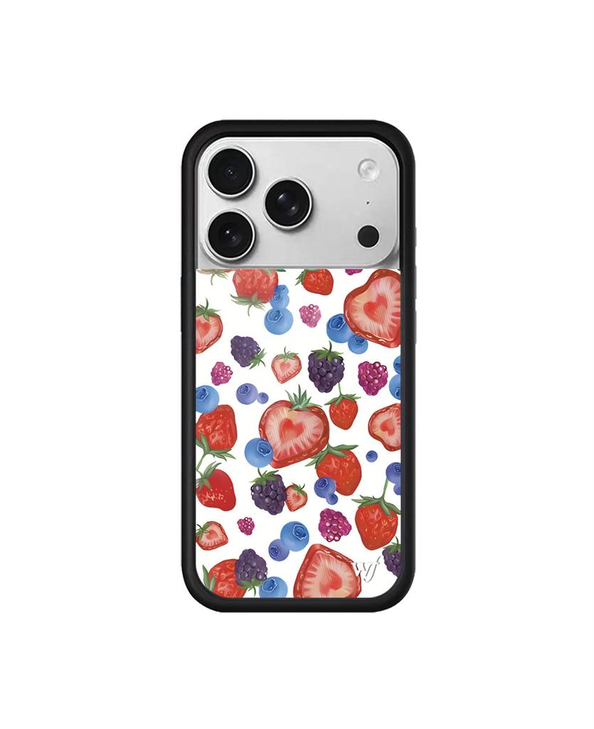 Nový Květinový INS 3D WF Roztomilý Jahodový Třešňový Kryt na Telefon pro 17 12 13 14 Pro Max 16 Plus 15 pro 17Pro Kreslený Ochranný Kryt