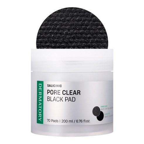 DERMATORY Salicinic Pore Clear Black Toner Pad 70 Pads