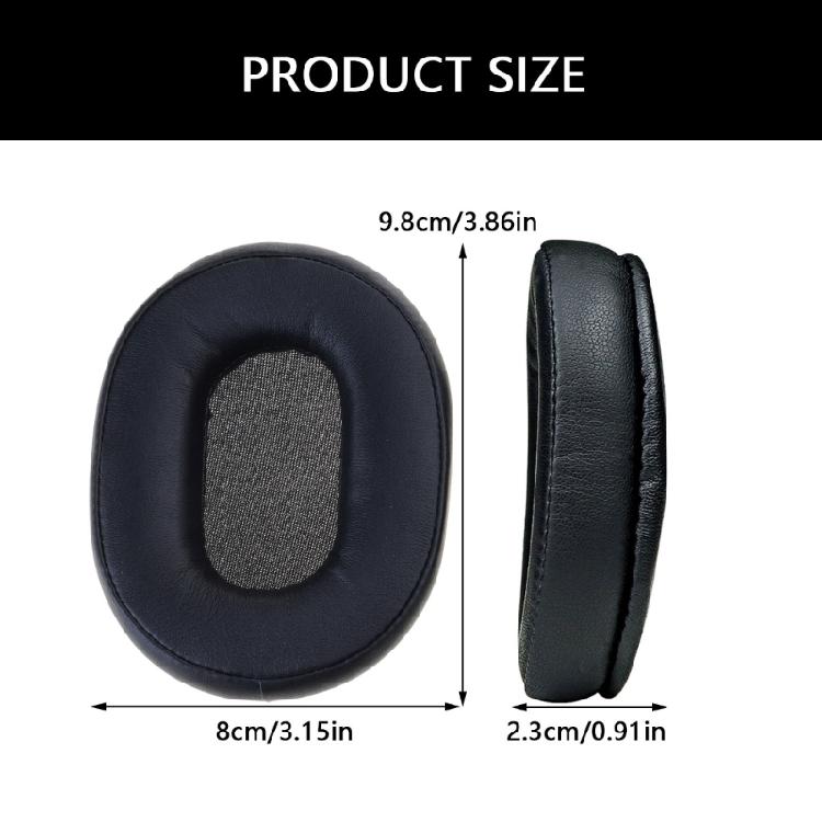 1 Pair Replacement Earpads Soft Sponge Ear Pad Comfortable Earmuffs for RP-HD601N HD605N HD805N Headphone Accessory