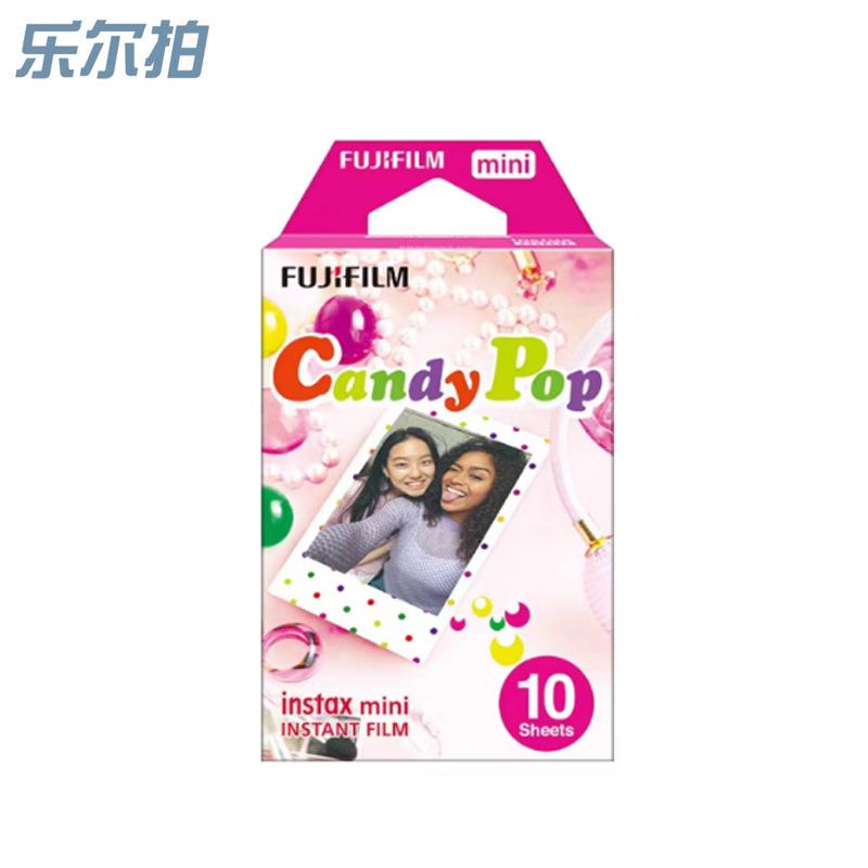10/20 Sheets Fujifilm Instax Mini White Edge Films Photo Paper Films For Fujifilm Instant Mini 11 9 8 25 50s Fuji Camera Paper