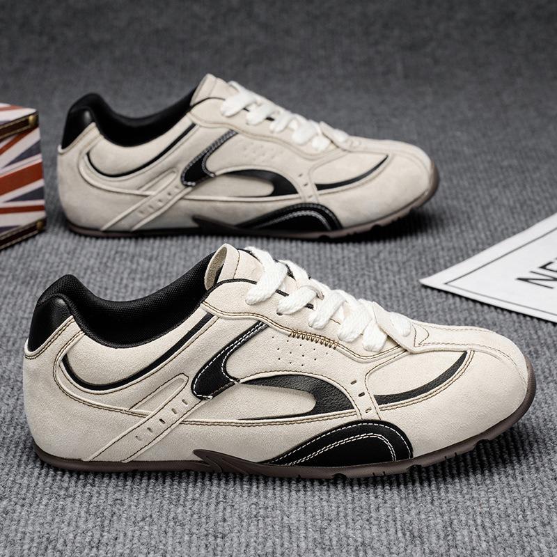 Spring new retro versatile flat-bottomed little white lightweight sports shoes casual shoes men's shoes