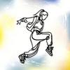 Breakdancer Metalen Wandkunst Dansstudio Decor Roestvrij Beeldhouwwerk Stedelijk Cadeau