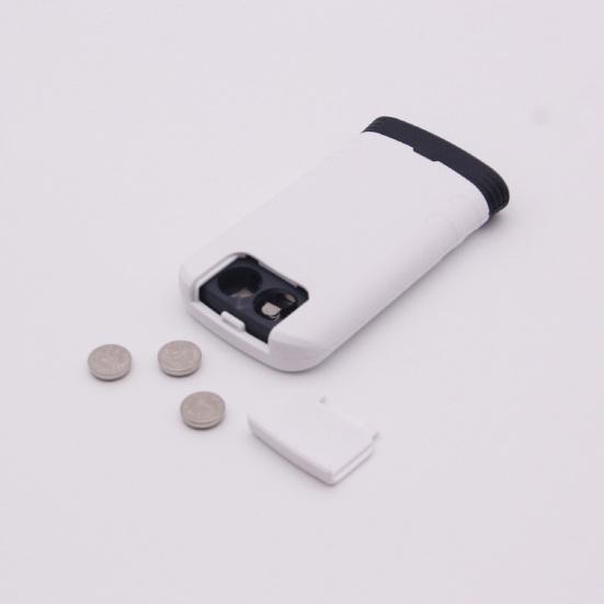 Magnifying Glass with LED Light Pull-Out Portable Magnifier Elderly Reading Pocket Loupe for Traveling