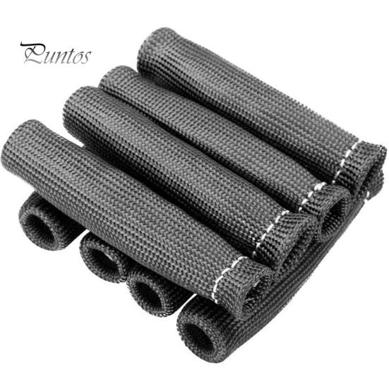 

8 шт. Профессиональный тонкий мастерство утолщенный протектор свечи зажигания теплозащитный изолятор свечи зажигания рукав автомобильные аксессуары чёрный