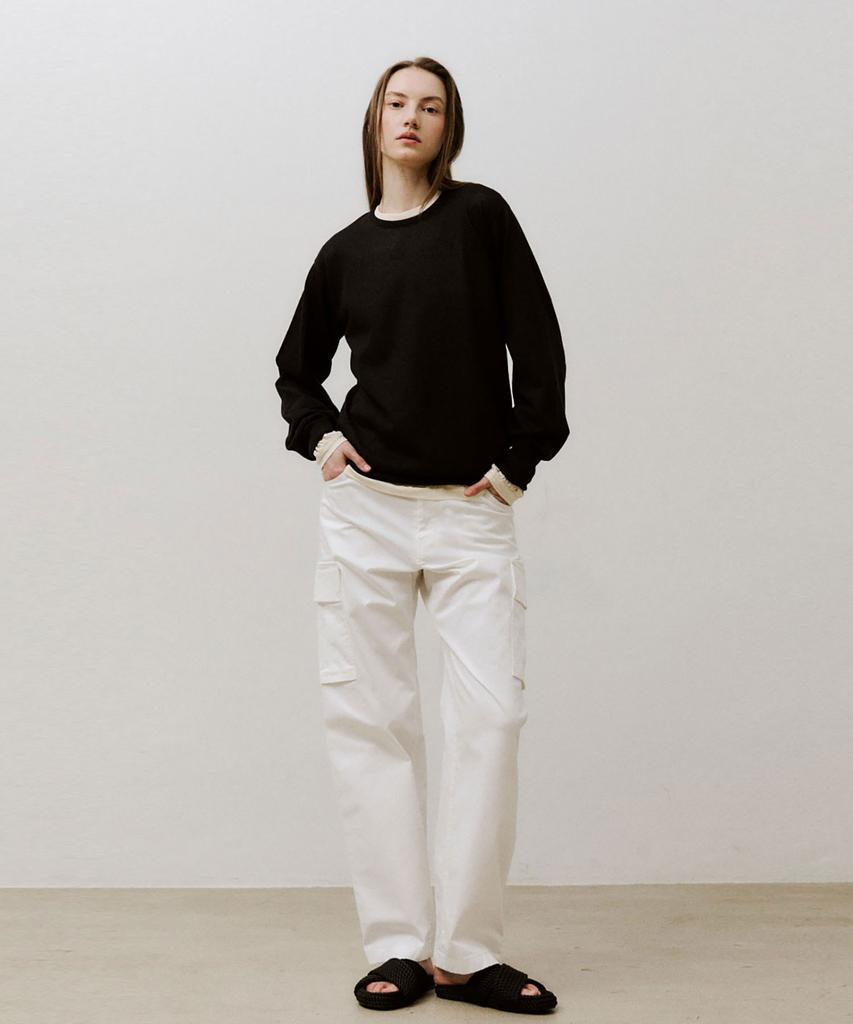 Visavi New Cargo Pants (White)