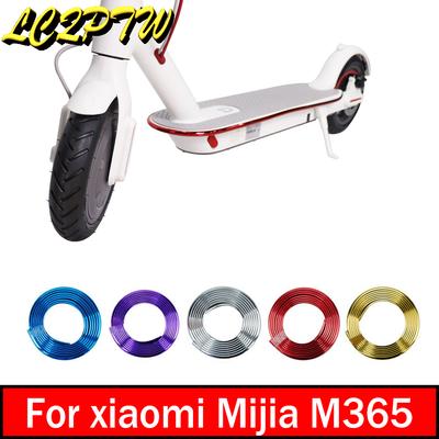 Bumper Beschermende Scooter Body Strips Voor Xiaomi Mijia M365 Pro Skateboard Anti-botsing Decoratieve Strip Elektrische Scooter