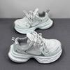 Lässige Sneakers für Damen, dicke Sohle, atmungsaktives Mesh, Tennisschuhe für Damen, modische Keil-Sneakers, Sport-Trainer