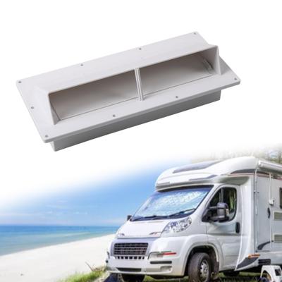Couvercle d'Évent d'Échappement - Évent de Hotte de Cuisine pour Camping-Car/Couvercle de Hotte de Cuisine pour Camping-Car/Évent Mural avec Rabat de Verrouillage Inclure Vis