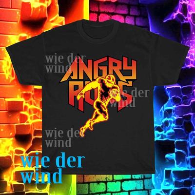 Nouveau logo Angry Runs Active T-shirt pour homme drôle taille S à 5XL