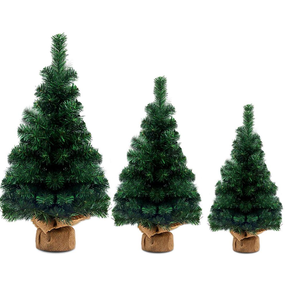 Tisch-Weihnachtsbaum Realistisches Dekoratives Weihnachtsornament Mini-Weihnachtsbaum für Regal Tisch Geschenke Party Heimdeko
