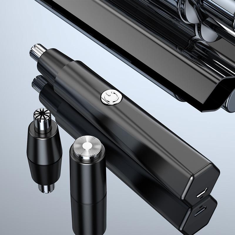 

USB Перезаряжаемый Триммер для Волос в Носу 2-в-1 и Мужская Бритва Trimmer + Shaver
