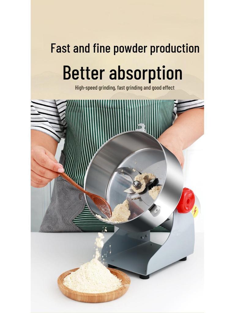 Huangcheng Household Grinder: Chinese Medicine & Grain Crusher