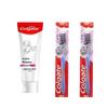 Whitening Toothpaste & Charcoal Toothbrush Set